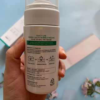파시랩 그린 플러스 락토 버블 필링 — 5점을 준 리뷰어가 2021년 5월 올린 사용 사진