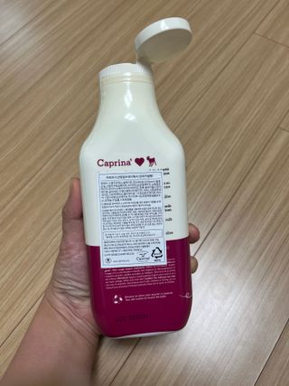 카프리나 프레쉬 산양밀크 어메이징 바디워시 500ml (오리지널향) — 5점을 준 리뷰어가 2023년 6월 올린 사용 사진