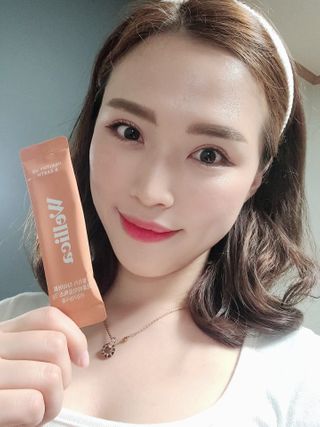 웰리카 다이어트 프로바이오틱스 — 5점을 준 리뷰어가 2021년 1월 올린 사용 사진