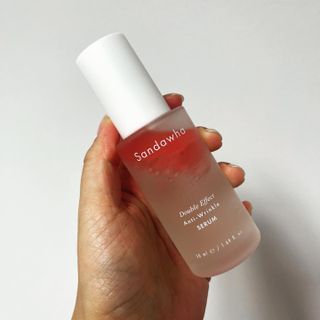 산다화 더블 이펙트 안티 링클 세럼 50ml — 5점을 준 리뷰어가 2021년 11월 올린 사용 사진