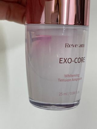나우 [리브엠] 123억개 엑소좀으로 채운 눈부신 광채, 엑소코어 화이트닝 텐션 앰플 — 5점을 준 리뷰어가 2023년 8월 올린 사용 사진