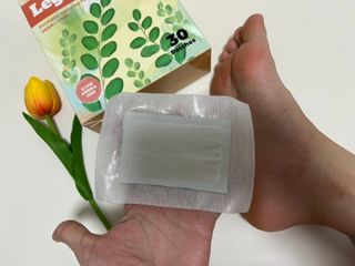 [레제르] 아로마 수액패치 발패치 30매입 -라벤더향/유칼립투스향/대나무향 — 5점을 준 리뷰어가 2022년 2월 올린 사용 사진