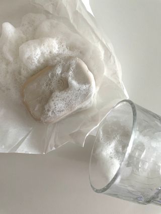 아이오 프리미엄 크림버블 락토골드 — 4점을 준 리뷰어가 2021년 6월 올린 사용 사진