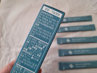 클린24시간 슬림앤유산균 1박스 (3.5g X 15포) — 5점을 준 리뷰어가 2022년 10월 올린 사용 사진