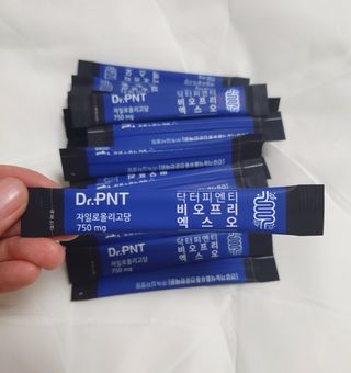 닥터피엔티 [Dr.PNT] 장내 환경 개선의 핵심, 프리바이오틱스! 비오프리 XO — 5점을 준 리뷰어가 2022년 11월 올린 사용 사진