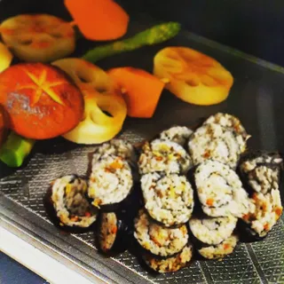 해풀잎 누구나 김밥*1ea [(혼합야채 35g *1ea,  김밥김 (5g, 5ea),  양념간장 (6g, 5ea), 참기름(5g, 2ea)] — 5점을 준 리뷰어가 2022년 5월 올린 사용 사진