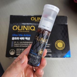올리닉 울트라비타액션 — 5점을 준 리뷰어가 2021년 10월 올린 사용 사진