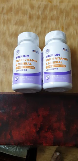 서울약사신협 네이처픽_멀티비타민&미네랄_1,000mg x 120캡슐 — 5점을 준 리뷰어가 2021년 9월 올린 사용 사진