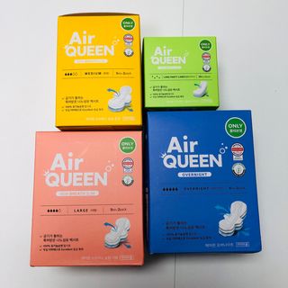 에어퀸 뉴브레스 유기농 생리대 4종 (팬티라이너 20P + 중형 10P + 대형 10P + 오버나이트 8P)_체험단 — 5점을 준 리뷰어가 2024년 7월 올린 사용 사진
