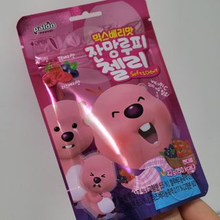 [팔도] 잔망루피젤리 믹스베리맛 42g 8개 — 5점을 준 리뷰어가 2022년 1월 올린 사용 사진
