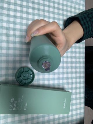 팜스테이 티트리 바이옴 카밍 아크네 폼 — 5점을 준 리뷰어가 2022년 3월 올린 사용 사진