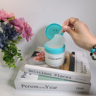 리더스코스메틱 리더스 카밍 바이오틱스 퀵 수딩 패드 — 5점을 준 리뷰어가 2022년 5월 올린 사용 사진