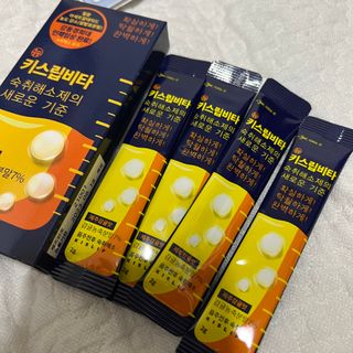 [키스립] 근복적인 숙취원인 해결 숙취해소제 키스립 코드레드487 2팩 & 뉴키스립비타 1box  set — 4점을 준 리뷰어가 2022년 6월 올린 사용 사진