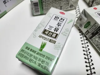 완전두유 국산콩 저당 3종 — 4점을 준 리뷰어가 2022년 10월 올린 사용 사진
