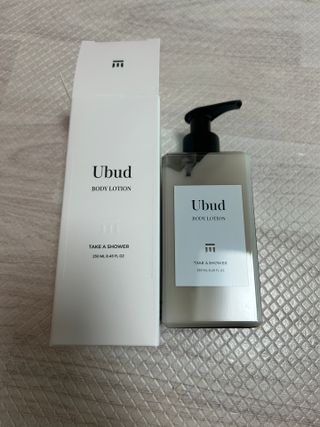 테이크어샤워 스마트스토어)우붓 바디로션 Ubud BODY LOTION 250ML — 5점을 준 리뷰어가 2025년 9월 올린 사용 사진