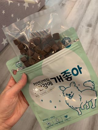 My Pet Care 천연단백질 눈건강에 개좋아 — 5점을 준 리뷰어가 2021년 3월 올린 사용 사진