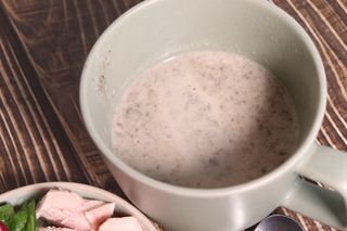 밀프로젝트 [1분조리]NO밀가루 속 편한 한끼 정착템!꾸덕 캐슈넛수프 — 3.5점을 준 리뷰어가 2023년 10월 올린 사용 사진