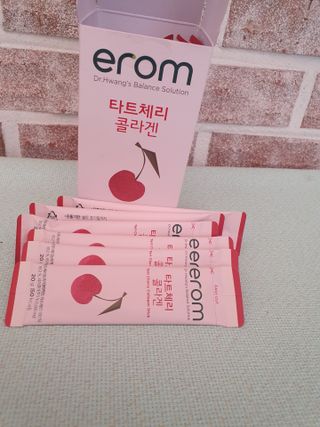 이롬 erom 타트체리 콜라겐 — 4점을 준 리뷰어가 2021년 3월 올린 사용 사진