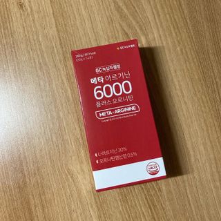 메타아르기닌 GC녹십자웰빙 메타 아르기닌 6000 플러스 오르니틴 — 3점을 준 리뷰어가 2022년 5월 올린 사용 사진