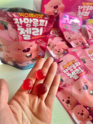 [팔도] 잔망루피젤리 믹스베리맛 42g 8개 — 5점을 준 리뷰어가 2022년 3월 올린 사용 사진