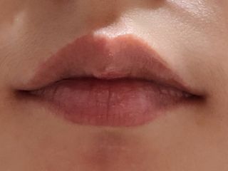 아이디플라코스메틱 페이스핏 투명 립 핏러 — 4점을 준 리뷰어가 2021년 5월 올린 사용 사진