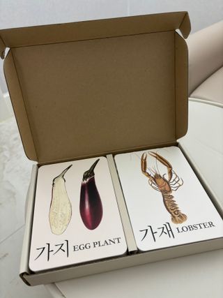 바바북스 바바 클래식 낱말카드 — 5점을 준 리뷰어가 2024년 1월 올린 사용 사진