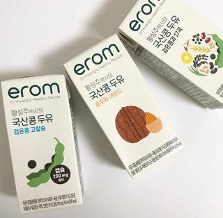 이롬 erom 황성주박사의 국산콩 두유 호두와 아몬드 — 5점을 준 리뷰어가 2020년 12월 올린 사용 사진