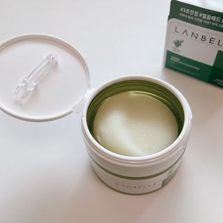 랑벨 랑바이오 블랙 시카 퀵 패드 100매 (3초 쿨링/3분 흡수, 블랙비 프로폴리스/시카 4종 함유, 대용량) — 5점을 준 리뷰어가 2022년 3월 올린 사용 사진