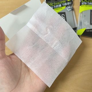[갸스비] 메이크업은 그대로, 피지만 쏙 - BB킵 오일컨트롤 파우더 페이퍼 — 5점을 준 리뷰어가 2021년 5월 올린 사용 사진