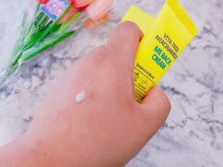 트리마이 비타트리 나이아신아마이드 미백 크림 — 5점을 준 리뷰어가 2021년 4월 올린 사용 사진