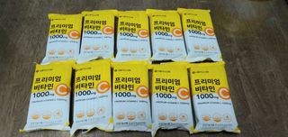 서울약사신협 프리미엄비타민C1000_2.5G x 100포 — 5점을 준 리뷰어가 2020년 12월 올린 사용 사진