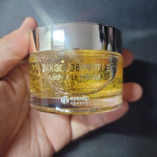 아이앤립 / EYENLIP 아이앤립 24K 골드 N 펩타이드 앰플 크림 — 4점을 준 리뷰어가 2021년 6월 올린 사용 사진