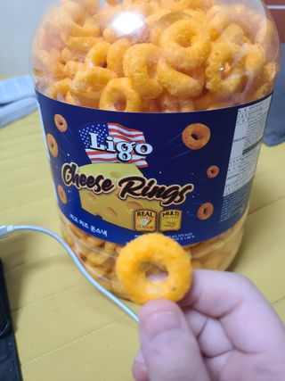 리고 치즈링 430g — 5점을 준 리뷰어가 2022년 9월 올린 사용 사진