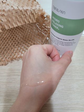 나나스킨 하이드로릴렉싱토너 — 4점을 준 리뷰어가 2021년 3월 올린 사용 사진