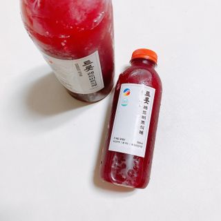 트롯전통식혜 트롯레드비트식혜 1리터 +500리터 — 5점을 준 리뷰어가 2021년 5월 올린 사용 사진
