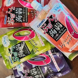 ORIHIRO 오리히로 곤약젤리 제로칼로리 130g 4종 4팩(맛별로 1팩씩) — 5점을 준 리뷰어가 2023년 1월 올린 사용 사진