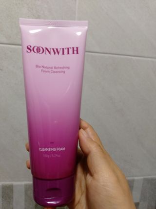 SOONWITH 바이오 내추럴 리프레싱 폼클렌징 — 5점을 준 리뷰어가 2021년 5월 올린 사용 사진