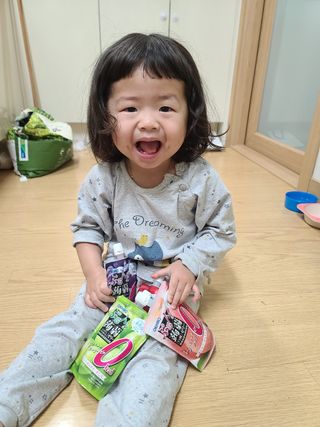 ORIHIRO 오리히로 곤약젤리 제로칼로리 130g 4종 4팩(맛별로 1팩씩) — 5점을 준 리뷰어가 2023년 3월 올린 사용 사진
