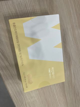 디오르 파인화이트 — 4점을 준 리뷰어가 2022년 1월 올린 사용 사진
