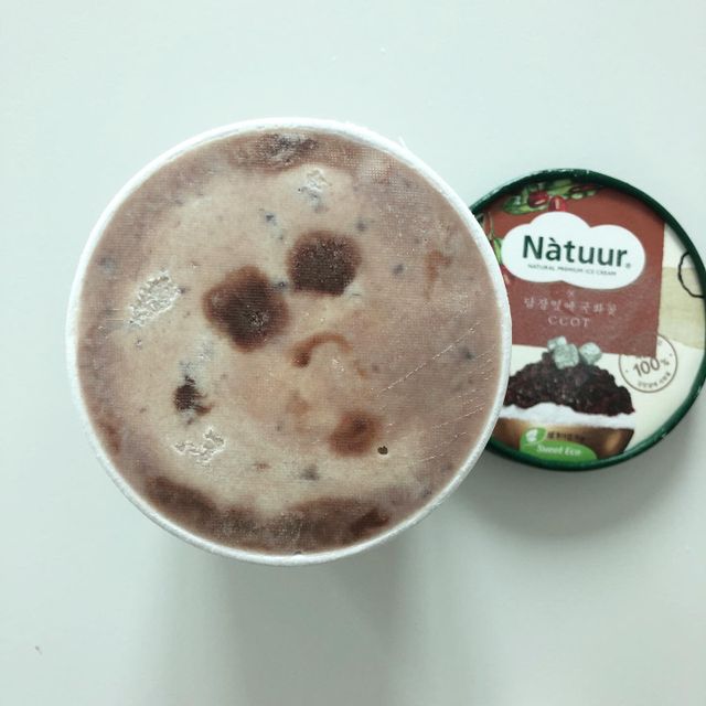 나뚜루 눈꽃 with RED BEAN 리뷰 사진