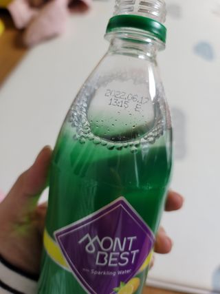 몽베스트 Montbest with Sparkling water Lemon OR Lime 20병(랜덤) — 5점을 준 리뷰어가 2021년 10월 올린 사용 사진