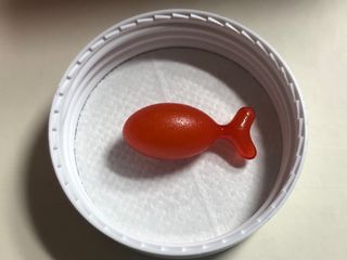 앙팡 츄어블 식물성 오메가3 1000mg x 80캡슐 — 3점을 준 리뷰어가 2022년 10월 올린 사용 사진