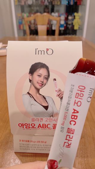 아임오 풋사과 식이섬유 밸런스 젤리 14포 — 4점을 준 리뷰어가 2021년 6월 올린 사용 사진