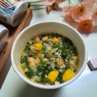 NISSIN 닛신 컵누들  4종 - 씨푸드오리지날, 씨푸드 스파이시, 씨푸드 커리, 씨푸드 XO소스 — 5점을 준 리뷰어가 2021년 10월 올린 사용 사진