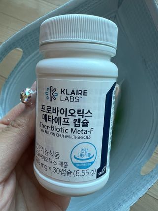 [Dr.PNT] 닥터피엔티 클레어랩스 프로바이오틱스 메타에프 [1개월분] — 5점을 준 리뷰어가 2022년 12월 올린 사용 사진