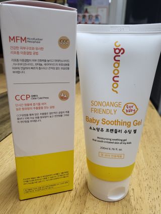 소노앙쥬 프렌들리 수딩젤 — 5점을 준 리뷰어가 2022년 6월 올린 사용 사진
