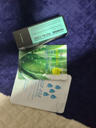 Dr.느루벗 느루벗 옴므 토탈 케어 올인원 118ml 남자 남성 스킨 로션 에센스 크림 화장품 — 4점을 준 리뷰어가 2021년 2월 올린 사용 사진