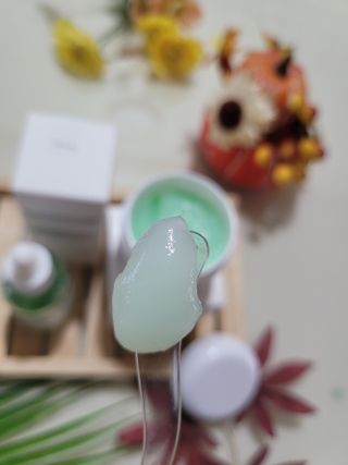 [녹산] 그린 솔루션 멀티 수분 앰플 + 그린 솔루션 멀티 수분크림 — 5점을 준 리뷰어가 2022년 11월 올린 사용 사진