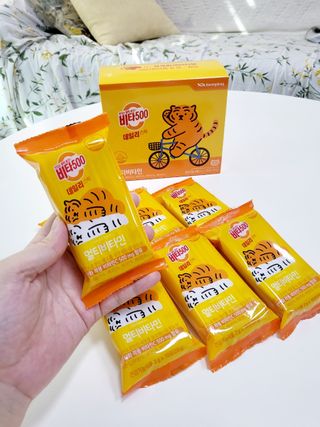 광동제약 [광동] 비타500데일리스틱 70포X2개 + 뚱랑이엽서 + 쇼핑백 증정 — 5점을 준 리뷰어가 2022년 10월 올린 사용 사진