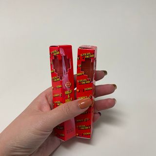 [블랙루즈]하프앤하프틴트 10종 中 택1+랜덤1 — 5점을 준 리뷰어가 2021년 2월 올린 사용 사진